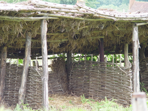 Wattle stall for pigs